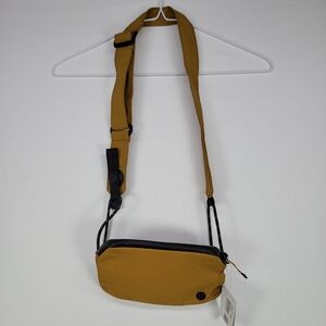 Lululemon Pop It Off Mustard Crossbody Bag